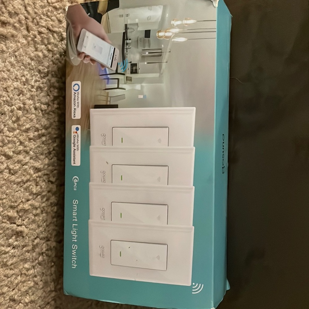 Gosuna smart wifi light switches